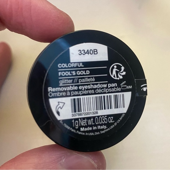 NWT Sephora “Fool’s Gold” Bronze Glitter Eyeshadow #205 - Picture 3 of 3